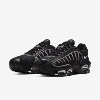 Nike Air Max Tailwind IV - Férfi Utcai Cipő - Fekete/Metal Titán/Titán/Fehér